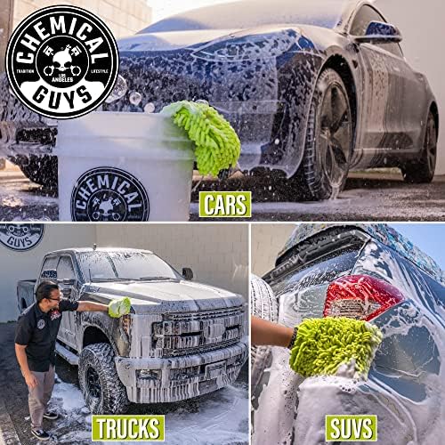 Chemical Guys Chenille Premium Scratch-Free Microfiber Wash Mitt - Image 6