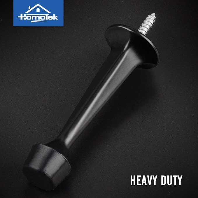 HOMOTEK 8 Pack Heavy Duty Solid Rigid Door Stop - Image 5