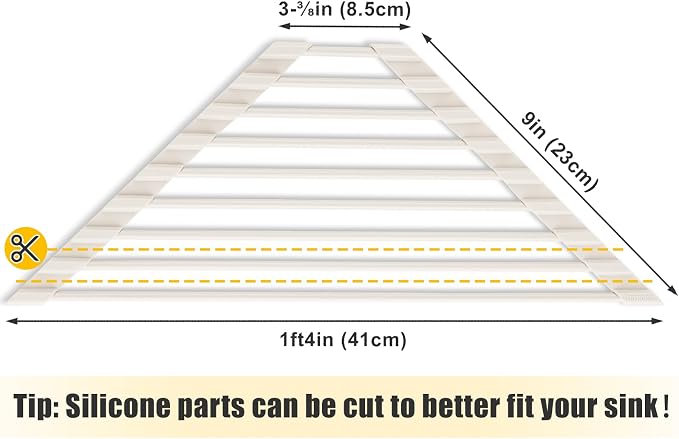 Tomorotec Triangle Roll Up Dish Drying Rack - Image 5