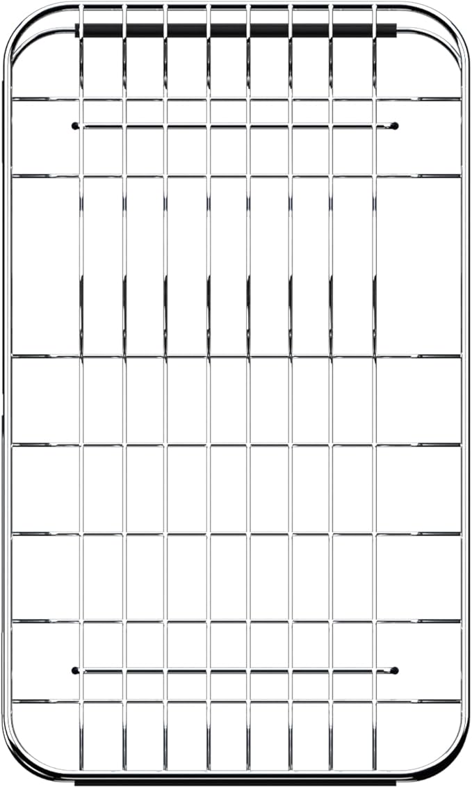 NiuYichee Stainless Steel Dish Drying Rack, Expandable Fruit & Vegetable Drain - Image 2