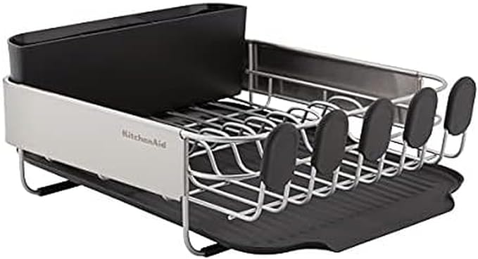 KitchenAid Compact, Space Saving Rust Resistant Dish Rack by Unknown