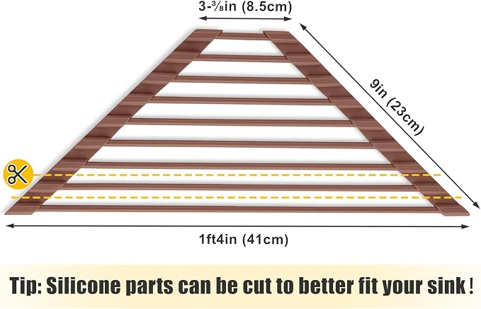 Tomorotec Triangle Roll Up Dish Drying Rack - Image 5