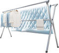Vikaqi Clothes Drying Rack 95 Inches Folding Outdoor Indoor, Drying Rack by DiscovertheEleganceofAir-drying