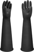 24" Chemical Resistant Glove, Reusable Heavy Duty Long Rubber Gloves | Long by Nobgum