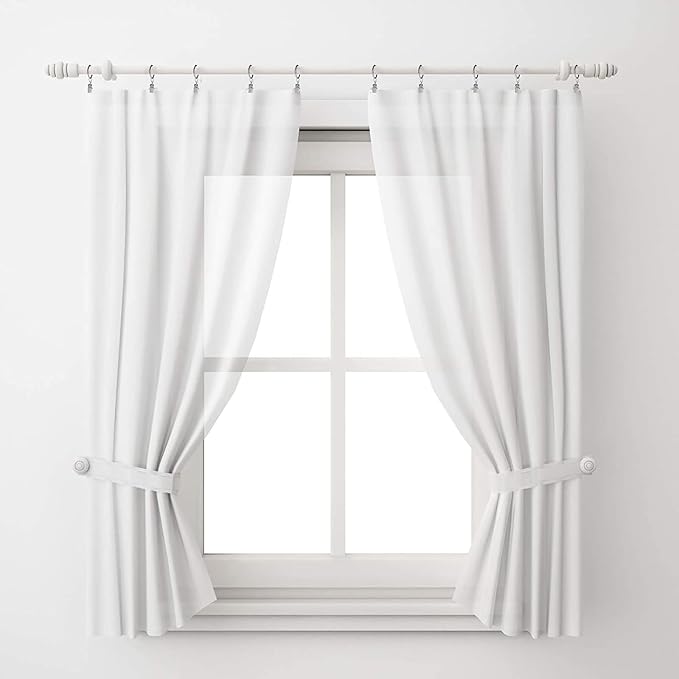 Lansian 100 Pack Curtain Rings - Image 5