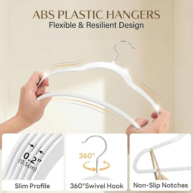 Plastic Hangers 20 Pack - Image 7