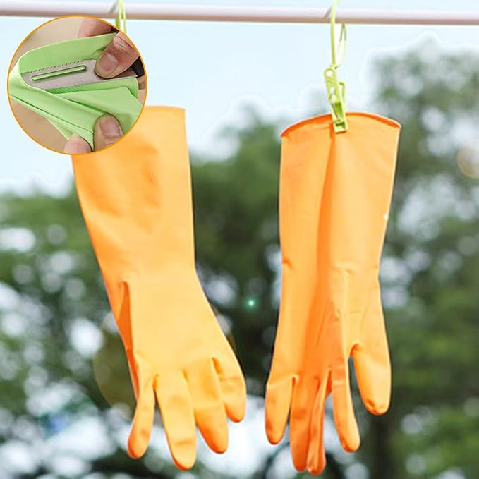 Alimat PluS Dishwashing Gloves Latex Free, Without Liner, 3 Pairs, Small | - Image 7