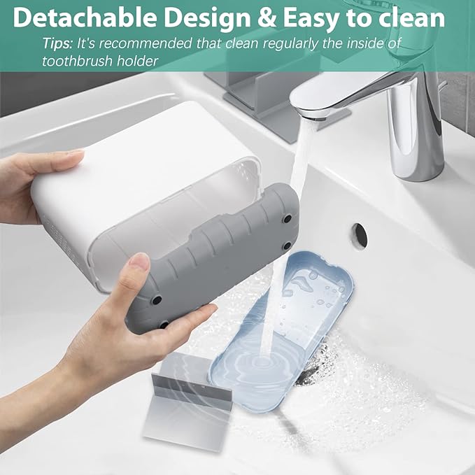 Boperzi Toothbrush and Toothpaste Holder Drainage - Image 2