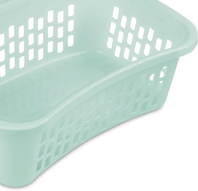 Sterilite 18 Pack HipHold Laundry Basket, Plastic Rectangle Clothes Hamper - Image 6
