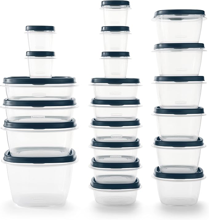 Rubbermaid EasyFindLids Food Storage Containers in Special-Edition Insignia Blue - Image 2