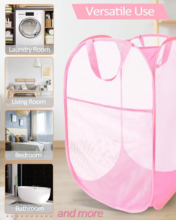 Durable Collapsible Laundry Baskets - Image 7