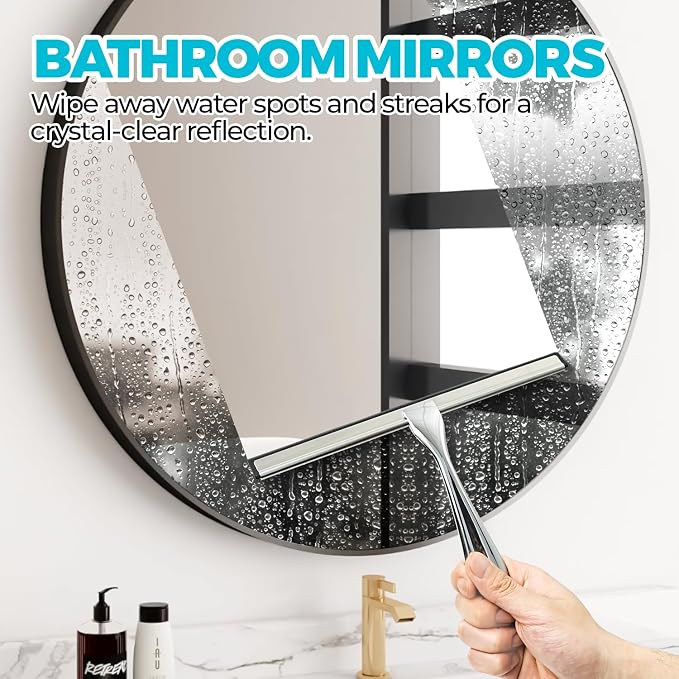 2pcs Shower Squeegee for Glass Doors - Image 5