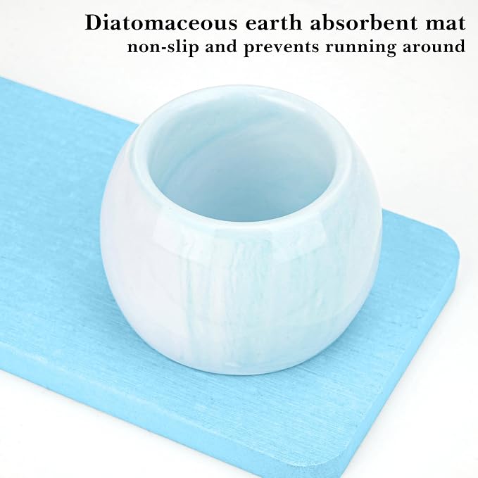 2 Pack Ceramic Toothbrush Holder - Image 4