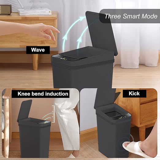 Touchless Bathroom Trash Can - Image 2