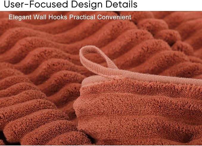 Luxury 3-Piece Quick-Dry Bath Towel Set – Ultra Soft Microfiber Towels | Hand - Image 5