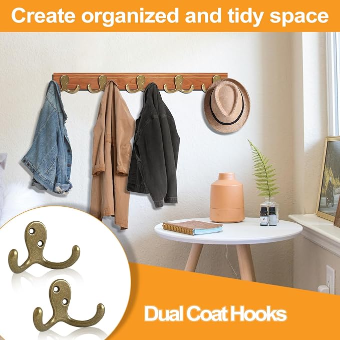 CBWLWJ 20 Pack Coat Hooks Wall Hooks - Image 4