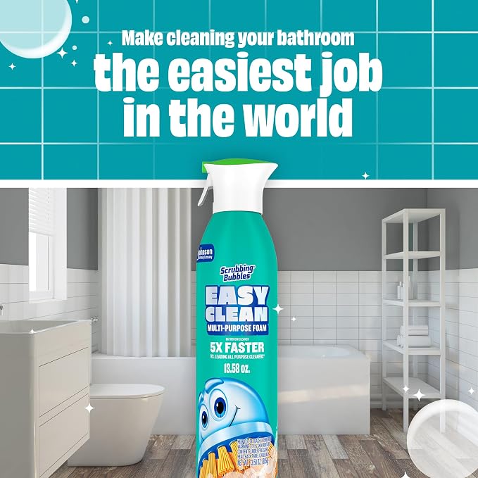 Scrubbing Bubbles Easy Clean Foam Bathroom Cleaner - Image 6