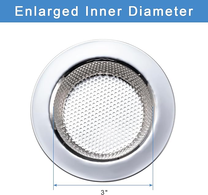 2 Pcs Sink Strainer Double-Layer Safe Design - Image 5