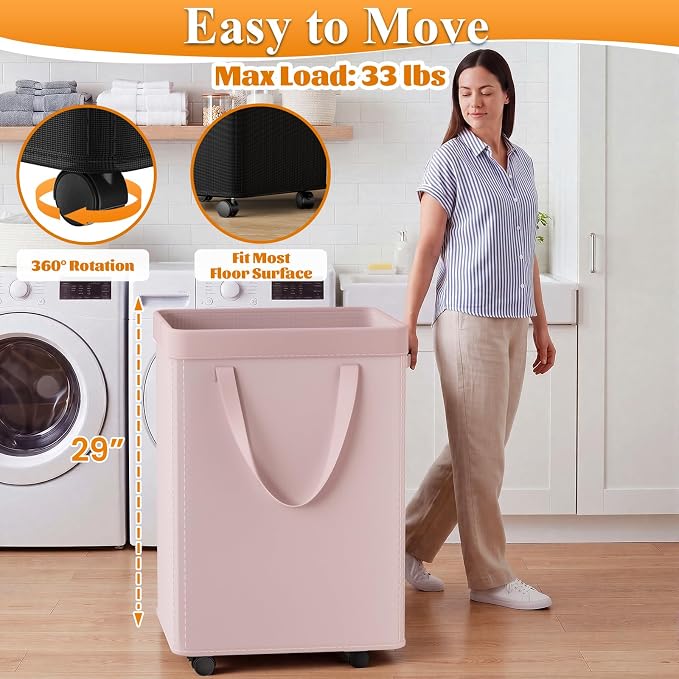 Optish 140L Extra Large Laundry Basket - Image 3
