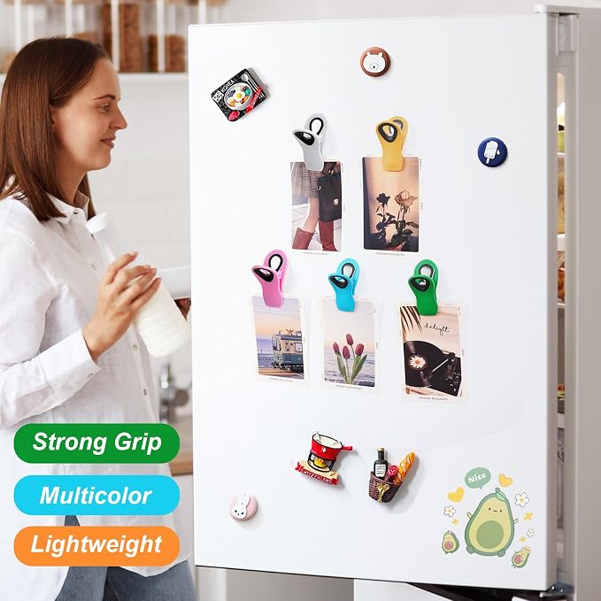 JETMORE 30 Pack Chip Clips Magnetic - Image 2
