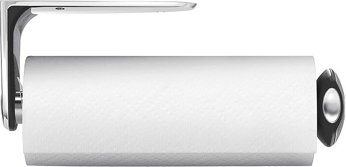 simplehuman Wall Mount Paper Towel Holder, Under-Cabinet or Wall Mounted Rack by Unknown