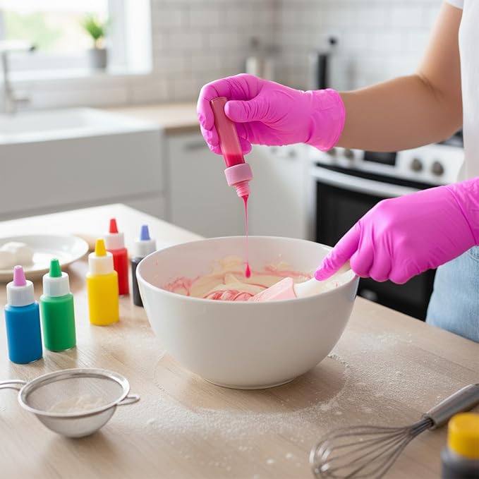 SwiftGrip Powder-Free Nitrile Gloves, Disposable Nitrile Gloves, Latex-Free - Image 8
