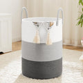 Artfeel Laundry Basket, Woven Cotton Rope Laundry Hamper, 100L by Artfeel