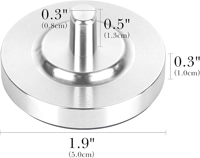 2 Pack Silver Electric Toothbrush Holder - Image 2