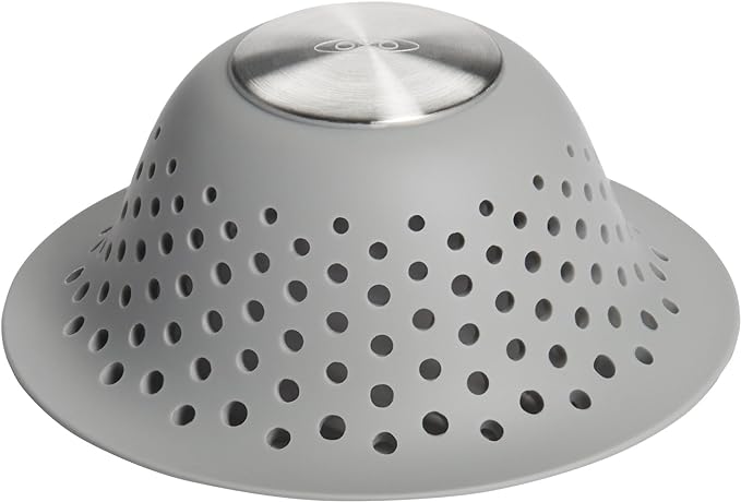 OXO Good Grips Silicone Shower & Tub Drain Protector, Hair Drain Catcher | Hair by Unknown