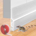 Door Draft Stopper for Bottom of Door, Adjustable Weather Stripping Door Seal by Ormein