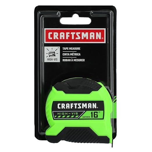 CRAFTSMAN High-Visibility Tape Measure 16 FT - Image 8