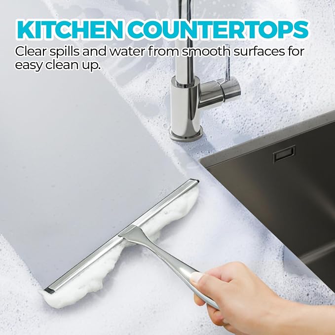 2pcs Shower Squeegee for Glass Doors - Image 6