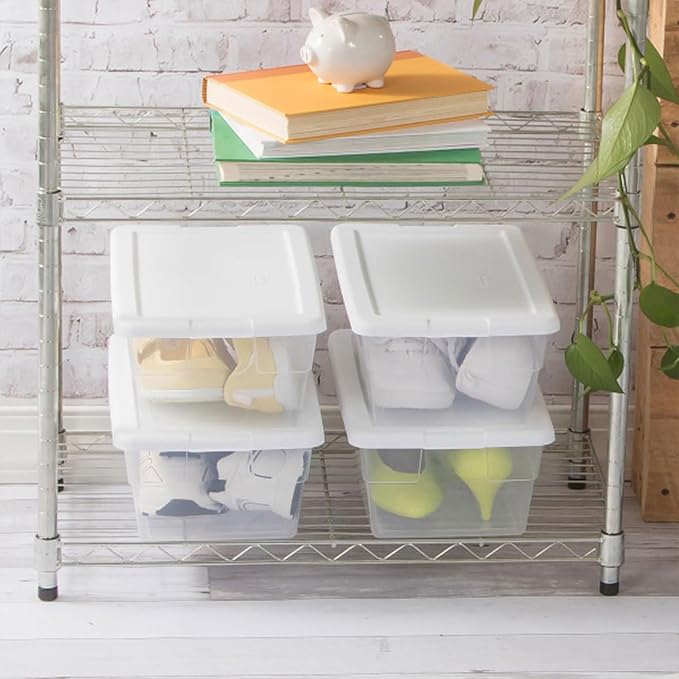 Sterilite 6 Quart Storage Box, 12 Pack - Image 8