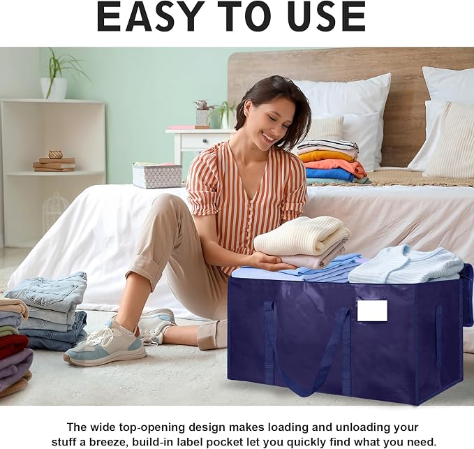 8 Pack-Extra Large Heavy Duty Moving Bags - Image 6