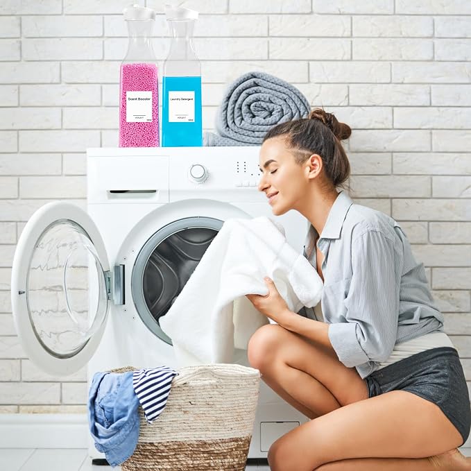 50 OZ Liquid Laundry Detergent Dispenser, Plastic Laundry Detergent Container - Image 5