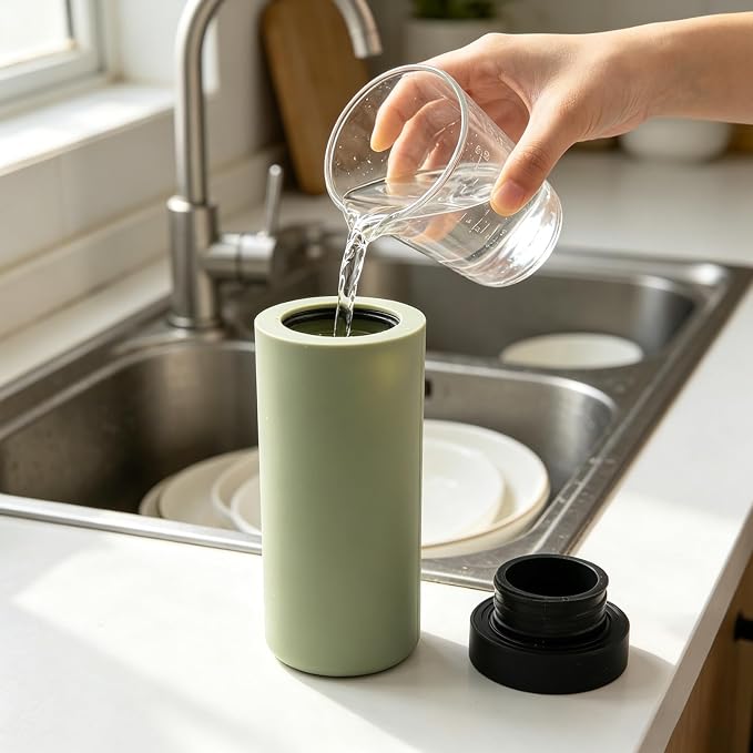 Silicone Dishwashing Soap Dispenser, Dish Soap Squeeze Bottle Silicone Divided - Image 6
