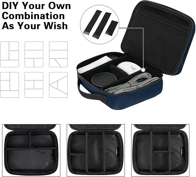 MATEIN Electronic Travel Organizer Case, Portable Travel Cord Organizer | Water - Image 6