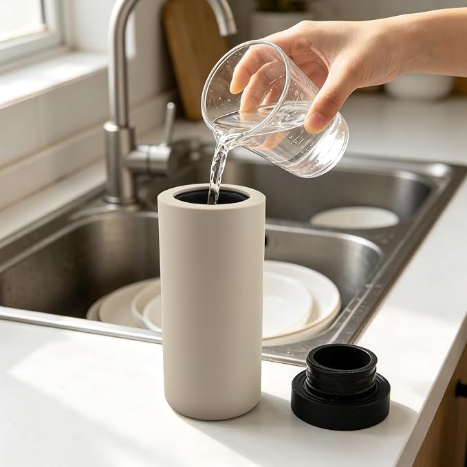 Silicone Dishwashing Soap Dispenser, 240ml Dish Soap Squeeze Bottle Silicone - Image 7