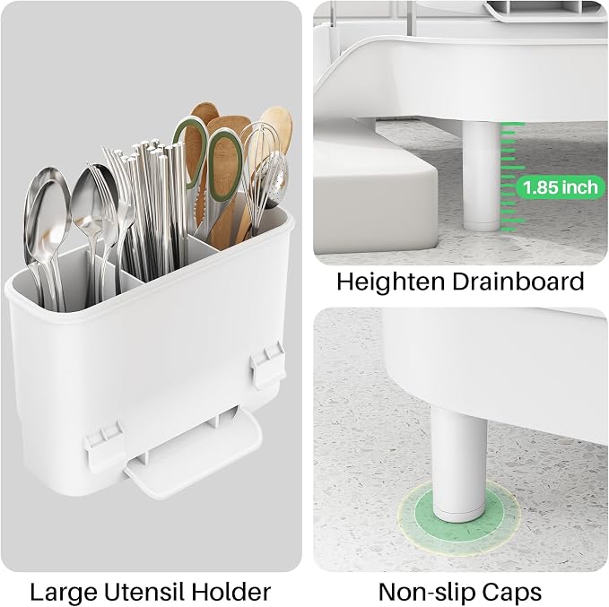 SAYZH Expandable Dish Drying Rack - Image 8