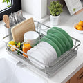 Kitsure Dish Drying Rack for Kitchen Counter, Cutlery Holder, Home and by Kitsure