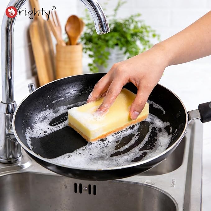 Orighty Dish Sponges, Temperature-Responsive Kitchen Sponges 6 Pack | - Image 3