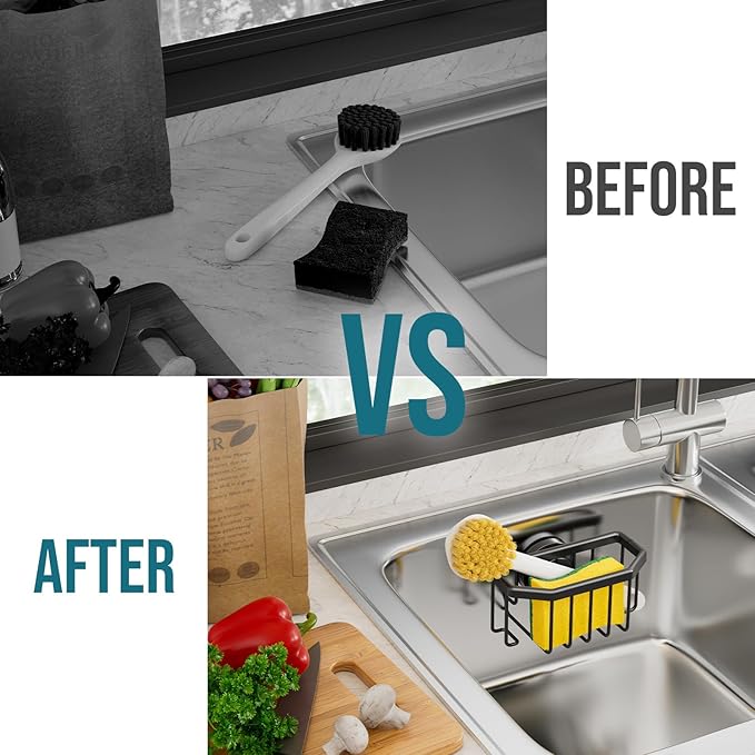TAILI Sponge Holder for Kitchen Sink - Image 6