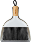 MR.SIGA Mini Dustpan and Brush Set, Bamboo Handle, 1 Set by MRSIGA