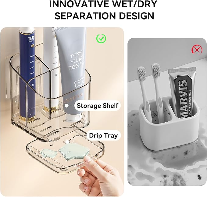 3 Slots Toothbrush Holders - Image 3
