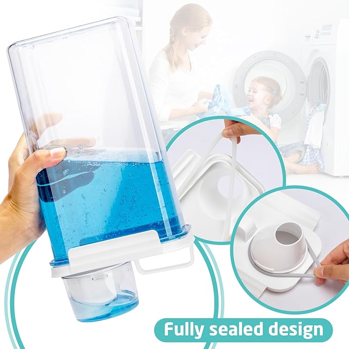 Laundry Detergent Dispenser-2 Pack, 98 oz Detergent Dispenser - Image 5