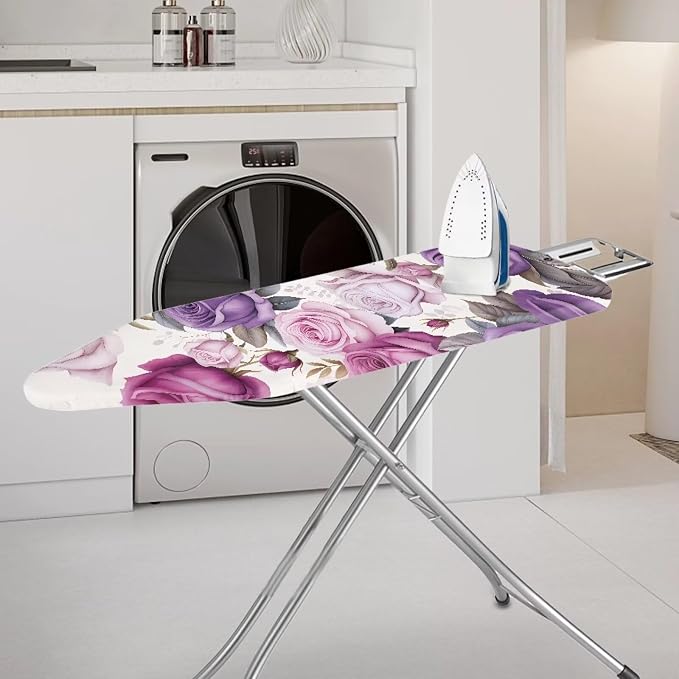 Floral Ironing Board Cover and Pad 15x54 Inch, Iron Board Cover - Image 2