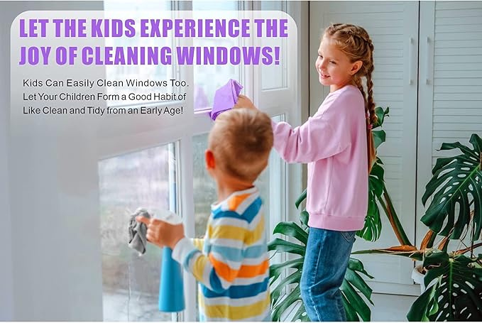 Norwεx Window Cleaning Cloth, Glass Cleaning Cloth, No Chemical Needed - Image 5
