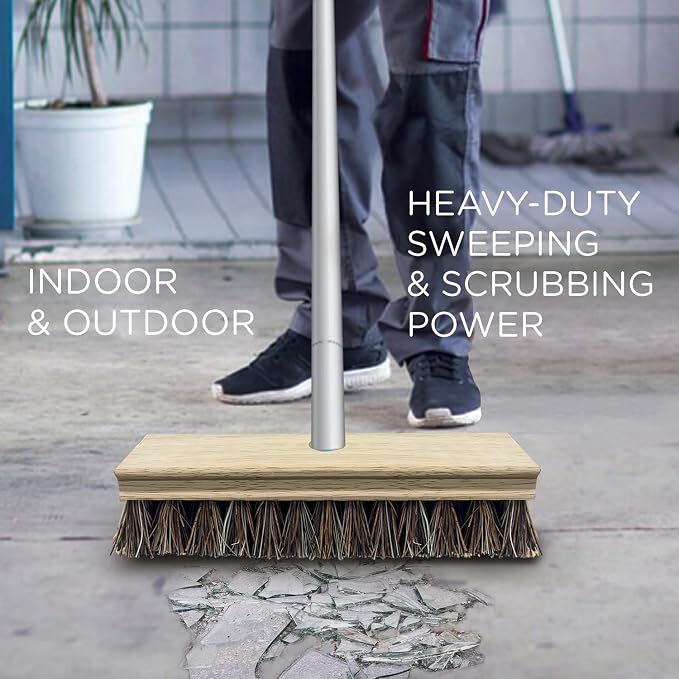 LOLA Deck Scrub Brush, Removes Dirt & Grime from Patios, 9 CT - Image 6