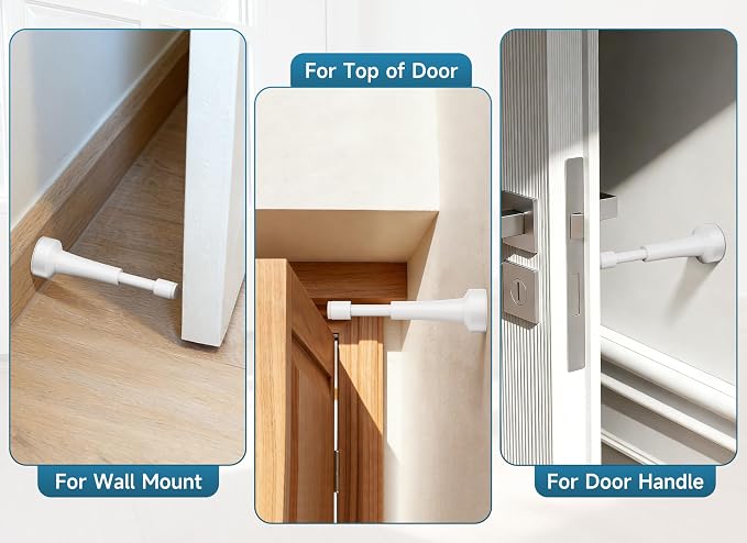 Spring Door Stoppers for Wall - Image 6
