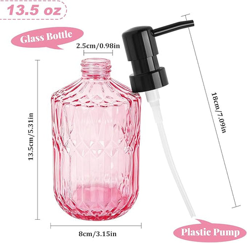 13.5oz Glass Soap Dispenser - Image 2